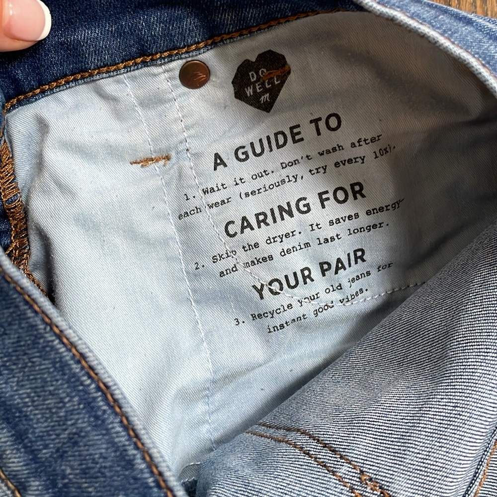 Womans madewell Jeans Size 28 - Picture 4 of 4
